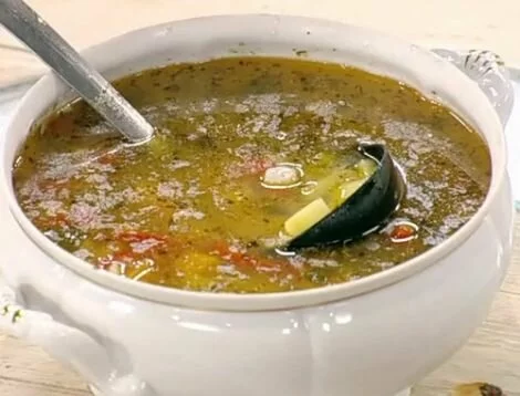 Тыквенно-рыбный суп